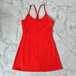 Outdoor Voices Exercise Dress M in Euphoria Neon Coral